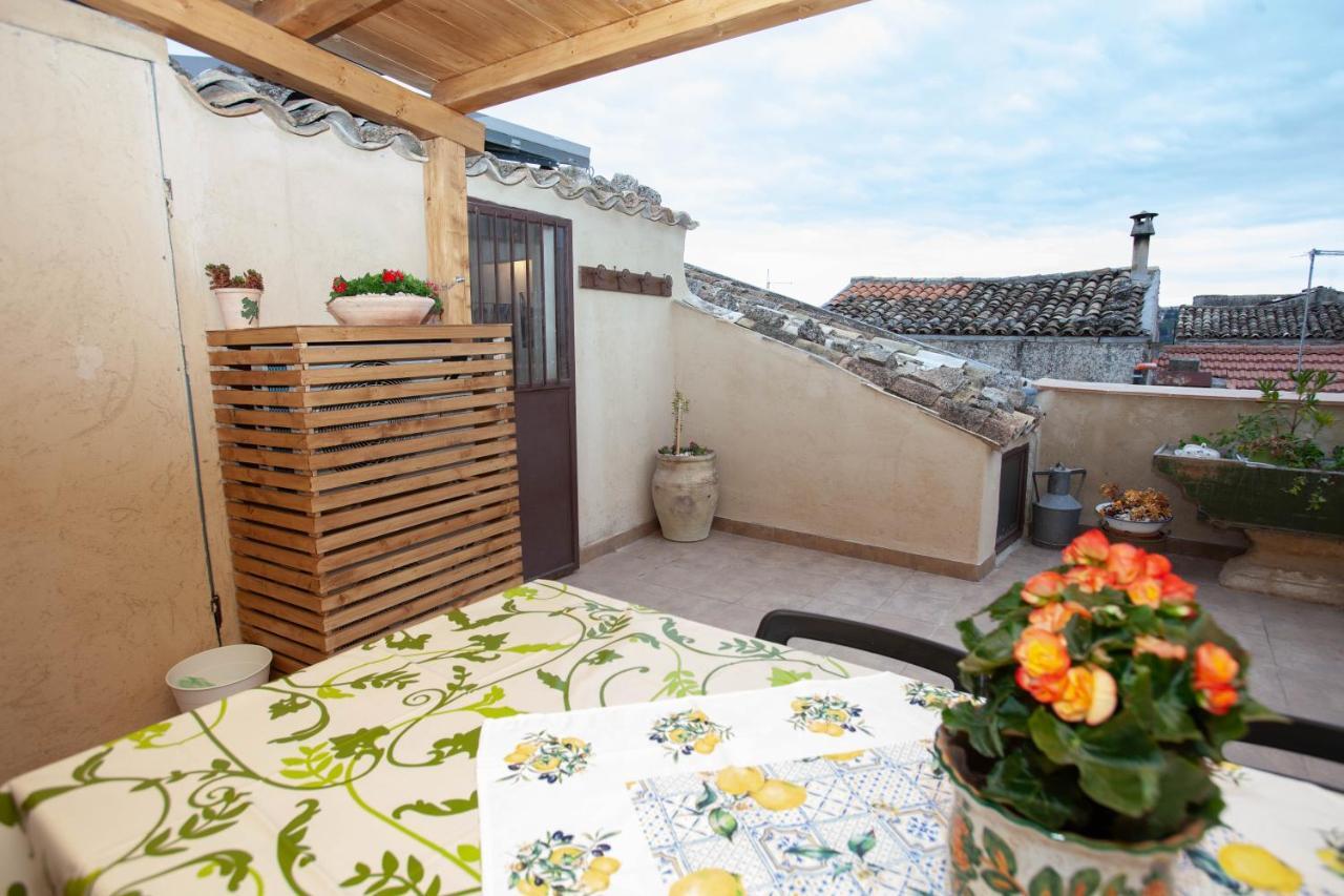 Si-Moutique Le Case Degli Avi Barocche, Con Terrazza Panoramica Modica Exteriör bild